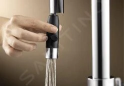 Blanco Carena S - Grifo De Fregadero Con Ducha Extraíble, Negro/cromo 526172 -Franke Shop c17c12686d0ba709acc14b08