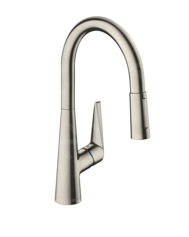 Hansgrohe Talis M51 - Grifo Monomando De Fregadero 200, Con Ducha Extraíble, Aspecto De Acero Inoxidable 72813800 2 Hansgrohe Talis M51 - Grifo Monomando De Fregadero 200, Con Ducha Extraíble, Aspecto De Acero Inoxidable 72813800