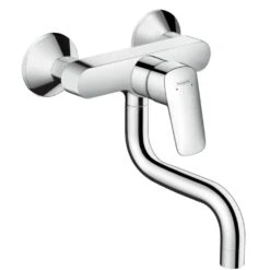 Hansgrohe Logis - Grifo Monomando De Fregadero, Cromo 71836000