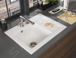 Villeroy & Boch Subway 45 - Fregadero De Cerámica 65x51cm, CeramicPlus, Stone White 331201RW -Franke Shop c55fa2dc501d160e7a4d8c8e