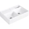 Villeroy & Boch Fregaderos - Fregadero De Cerámica 90x63cm, CeramicPlus, Stone White 632391RW 2 Villeroy & Boch Fregaderos - Fregadero De Cerámica 90x63cm, CeramicPlus, Stone White 632391RW -Franke Shop c98d0868fc0c9eab599bea81