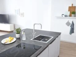 Grohe Blue Home - Grifo De Fregadero Connected, Con Enfriador De Agua Y Filtro, Cromo 31543000 -Franke Shop ce64a638e9b20446a0231523
