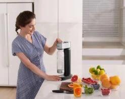 Philips GoZero - Máquina Para Hacer Agua Con Gas Viva, Con Accesorios, Color Negro ADD4902BK/10 -Franke Shop d1d59b45f1b9c7a07850d769