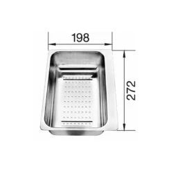 Blanco Accesorios - Recipiente Perforado Para Cubeta De Fregadero Metra, Acero Inoxidable 217796 6 Blanco Accesorios - Recipiente Perforado Para Cubeta De Fregadero Metra, Acero Inoxidable 217796 -Franke Shop d787666063bac6da1a34630f