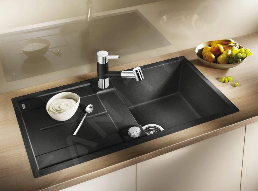 Blanco Metra XL 6 - Fregadero De Silgranite, 1000x500 Mm, Con Control De Desagüe, Antracita 515286 5 Blanco Metra XL 6 - Fregadero De Silgranite, 1000x500 Mm, Con Control De Desagüe, Antracita 515286 - Imagen 3