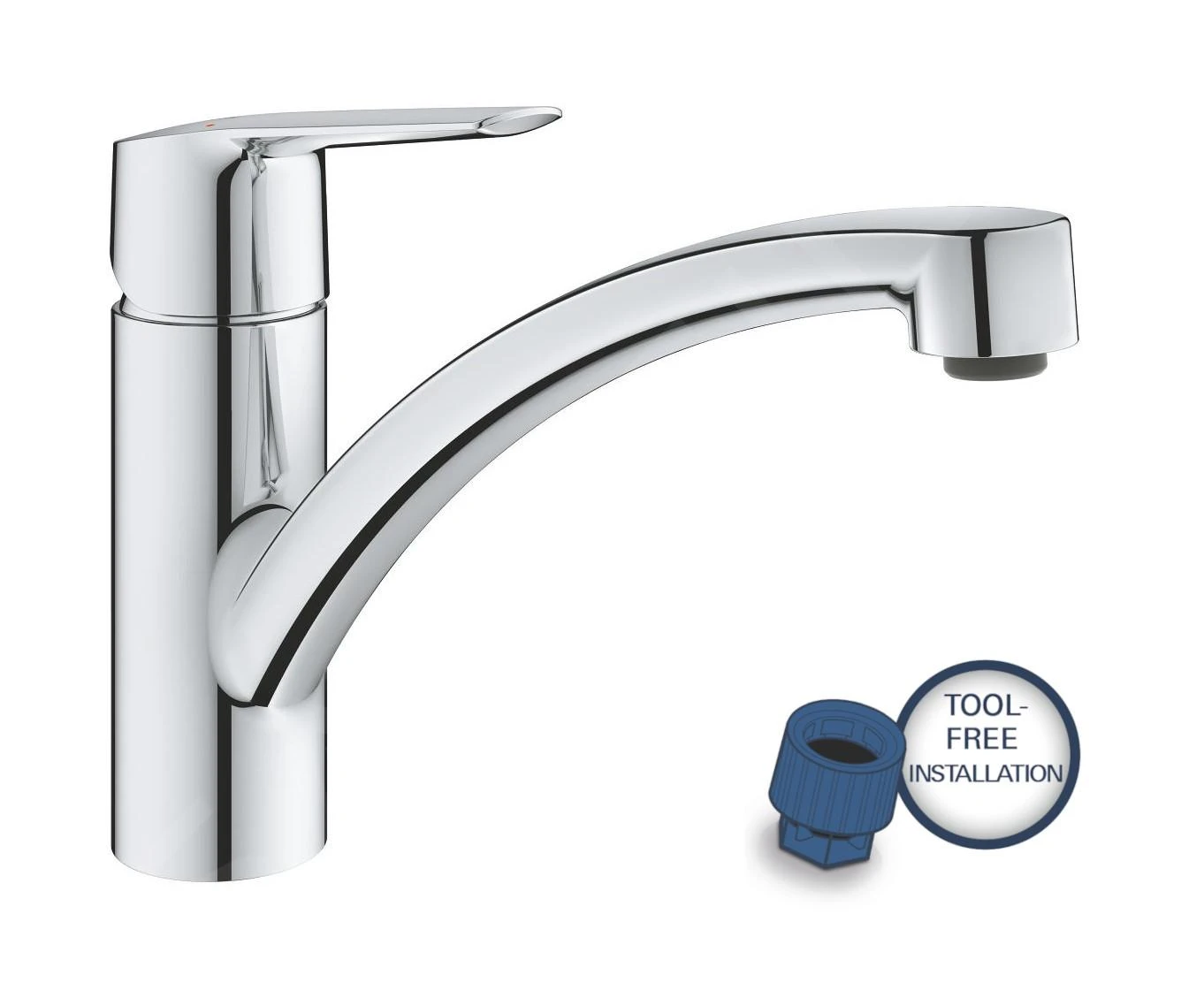 Grohe QuickFix Start - Grifo De Fregadero, Cromo 30530002 3 Grohe QuickFix Start - Grifo De Fregadero, Cromo 30530002