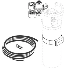 Hansgrohe Aqittura M91 - Kit De Extensión Para Botella De CO2 De 2 Kg 76819000 -Franke Shop e38a925f1f749f9467dc540d