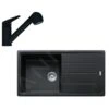 Franke Conjuntos De Cocina - Conjunto G138, Fregadero De Fragranite BFG 611 Y Grifo FC 9547.901, Negro Mate 114.0675.664 -Franke Shop e40a3132e5edb9c67c5f433a