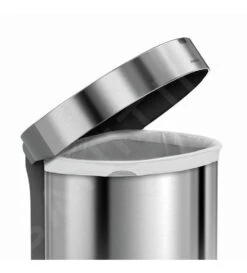 Simplehuman Cubos De Basura - Cubo De Basura Con Apertura Sin Contacto Con Sensor De Movimiento, 45 L, Acero Inoxidable Cepillado ST2009 -Franke Shop e98a482380264f6a7ab19c9d