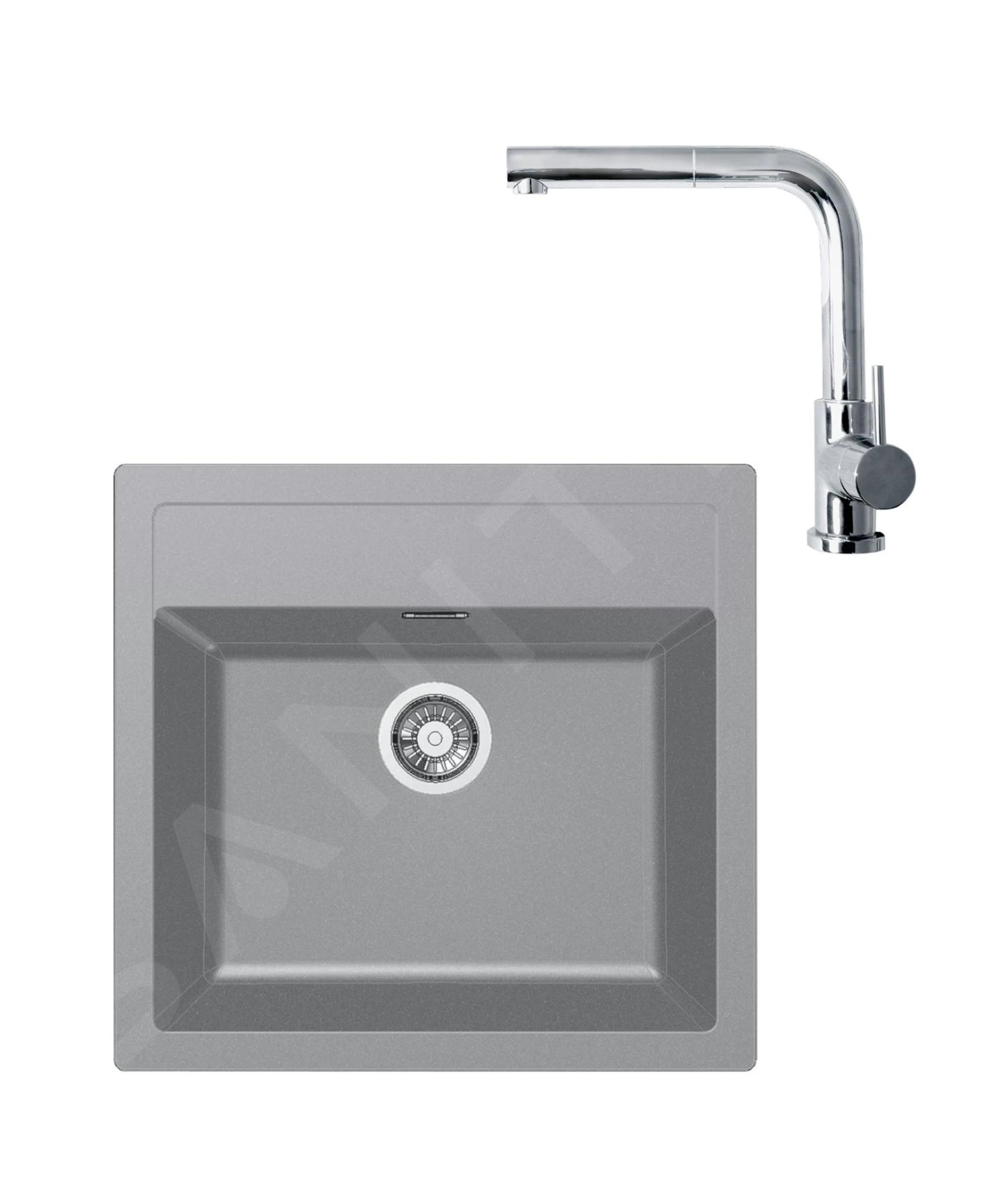 Franke Conjuntos De Cocina - Conjunto De Cocina T12, Fregadero De Tectonite SID 610 Y Grifo FN 0147.031, Gris/cromo 143.0650.598 3 Franke Conjuntos De Cocina - Conjunto De Cocina T12, Fregadero De Tectonite SID 610 Y Grifo FN 0147.031, Gris/cromo 143.0650.598