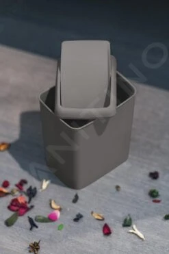 Aqualine Accesorios - Cubo De Basura Soft, 5 L, Terra TRN-187-05 -Franke Shop fd379054a5e0d6dad6c272e4