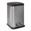 Sanela Cubos De Basura De Acero Inoxidable - Cubo De Basura De Acero Inoxidable, 12 L, Mate SLZN 79X