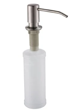 Alveus Accesorios - Dispensador De Detergente Callas, 320 Ml, Acero Inoxidable Cepillado 1129077