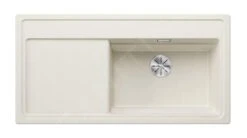 Blanco Zenar XL 6 - Fregadero De Silgranite, 1000x510 Mm, Con Control De Desagüe Y Accesorios, InFino, Blanco Suave 527190